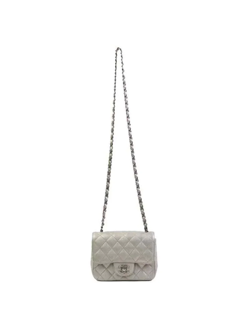 Chanel Shoulder Bag Gray